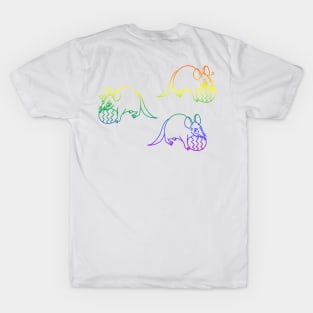 Easter Egg Rats (Rainbow Version) T-Shirt